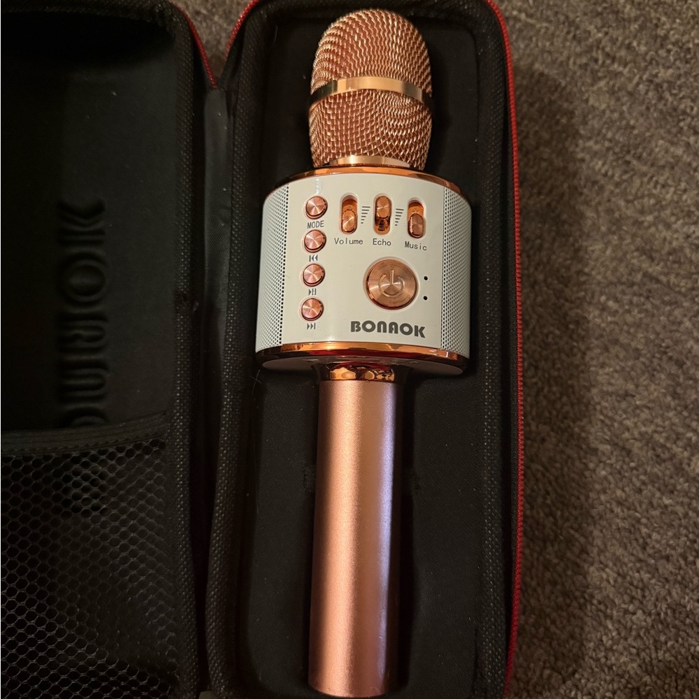 BONAOK cordless karaoke microphone!